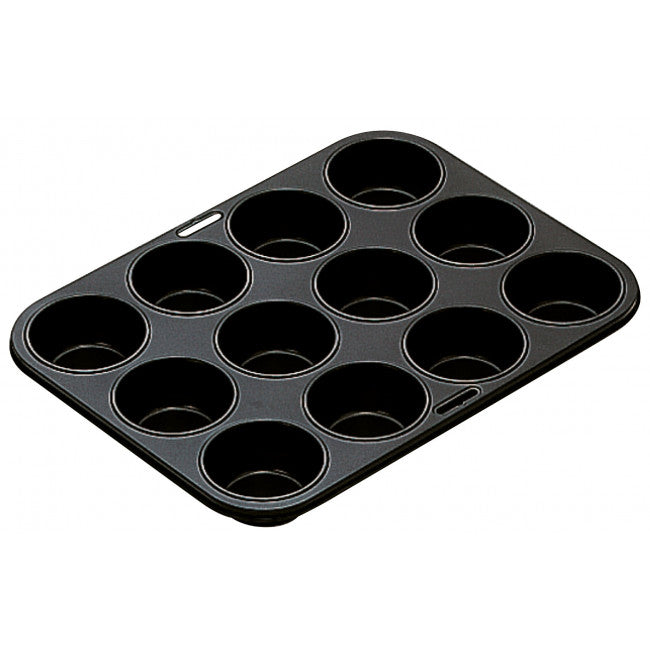 molde magdalenas/cupcakes antiadherente 12 cavidades