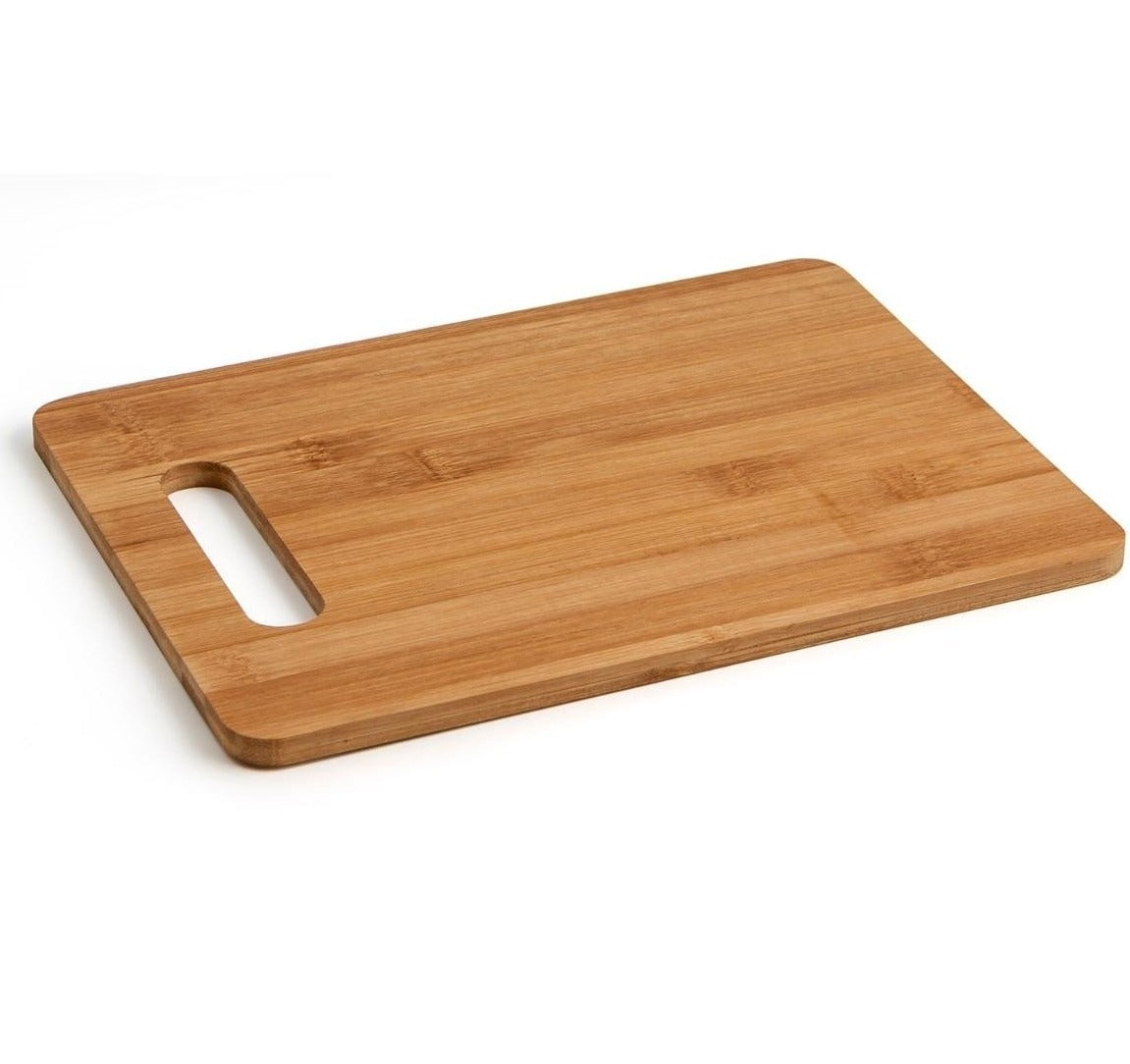 tabla 35 x 25 x 1 cm reno bambú - Taracido Cocina y Hogar