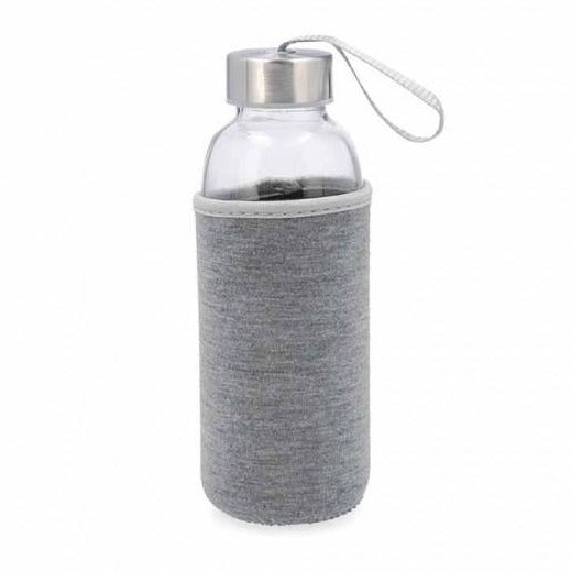 botella 0.4L con funda gris quidate quid - Taracido Cocina y Hogar