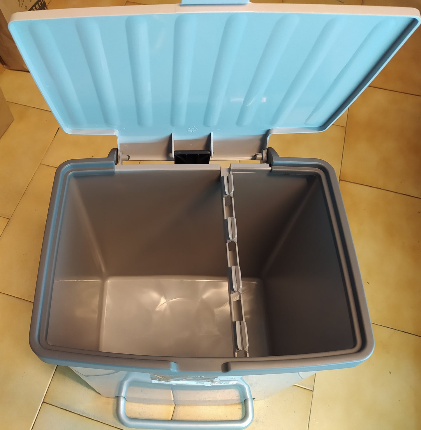 cubo reciclaje gris Tatay