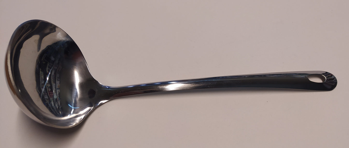 espumadera, espátula, cazo, cuchara salsa inoxidables