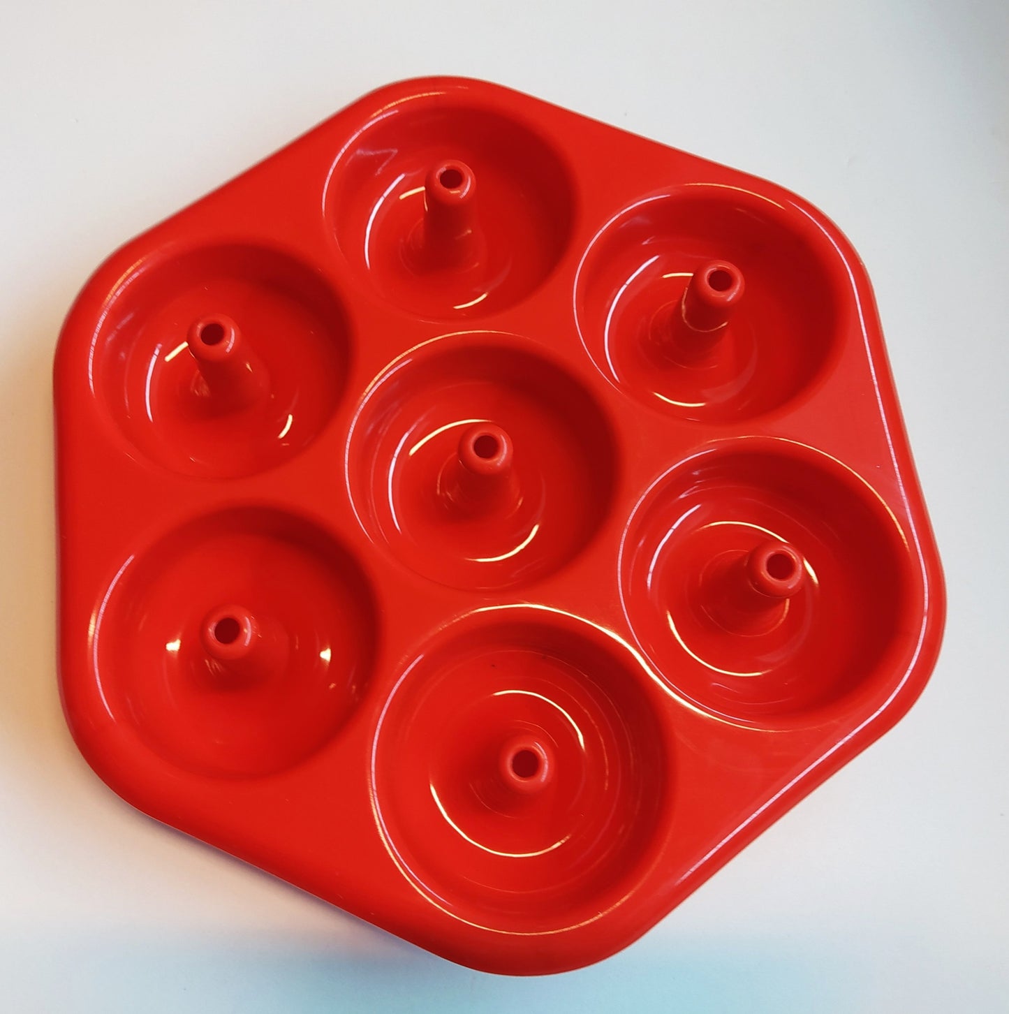 Molde donuts silicona 7 cavidades
