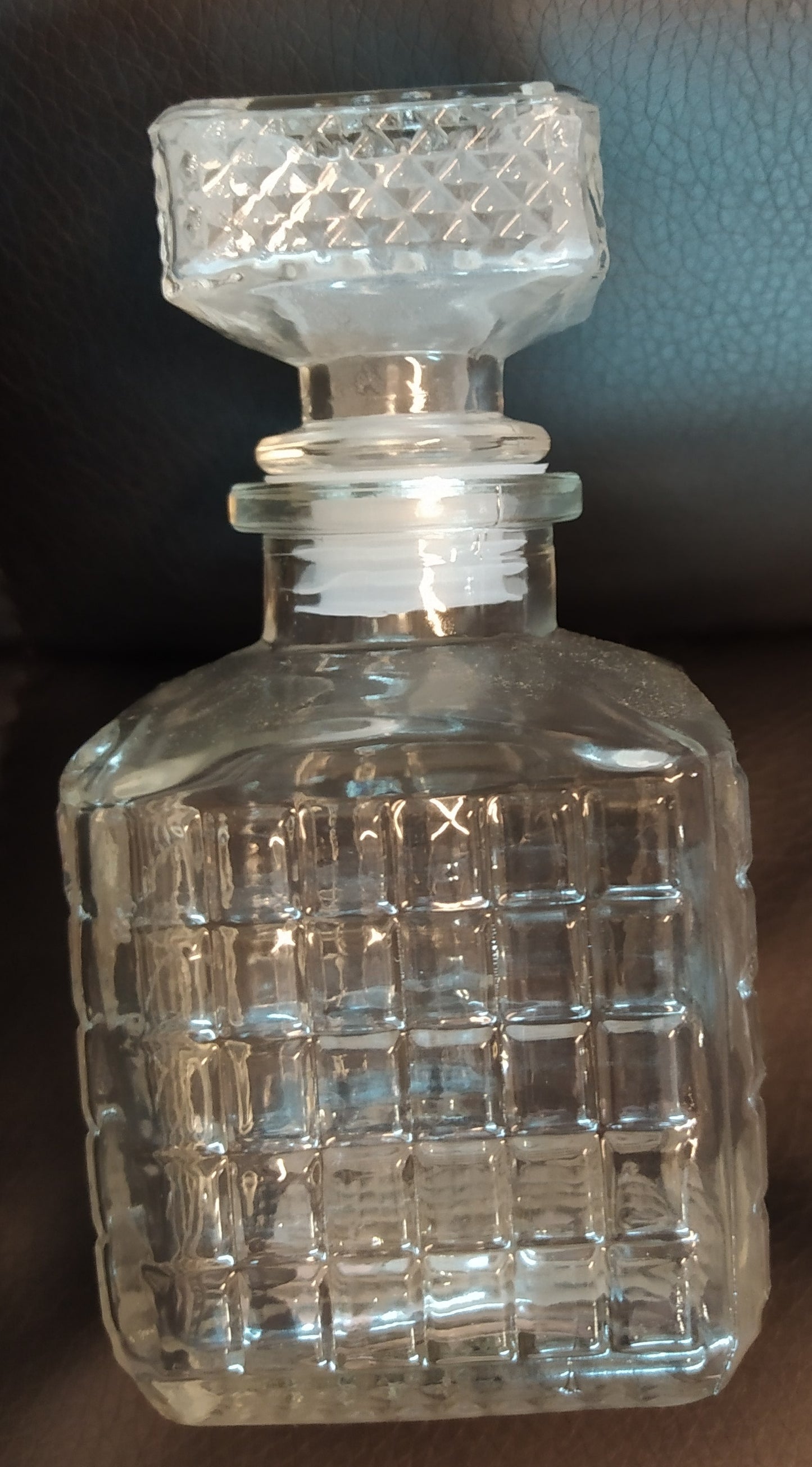 Botella mini cuadrada 15 Cl