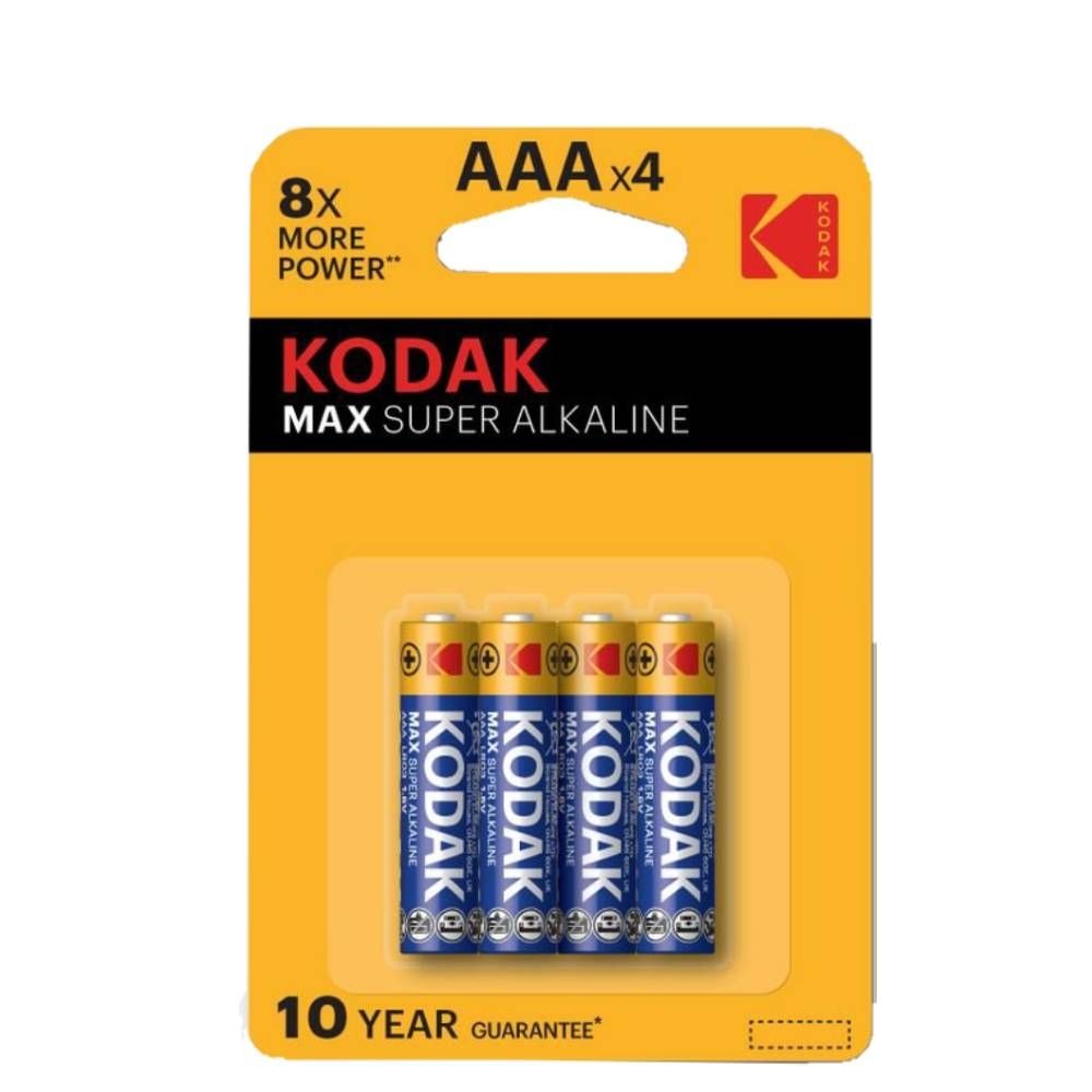 Pila paquete 4unid. Kodak LR3 AAA - Taracido Cocina y Hogar